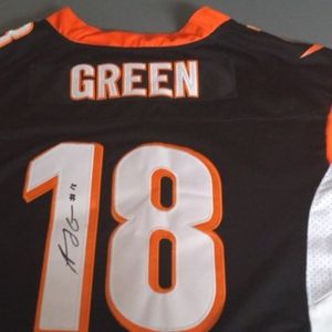 AJ Green signed Nike jersey